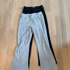 Sunday Best Women's Black and Gray Joggers